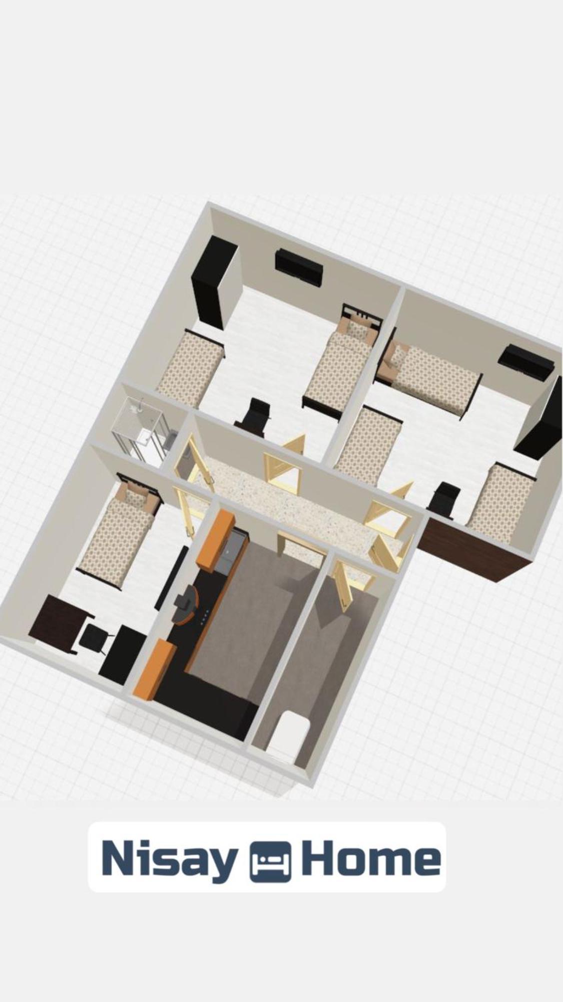 לודוויגסבורג Nisay Home - 3 Room Apartment - A1 מראה חיצוני תמונה